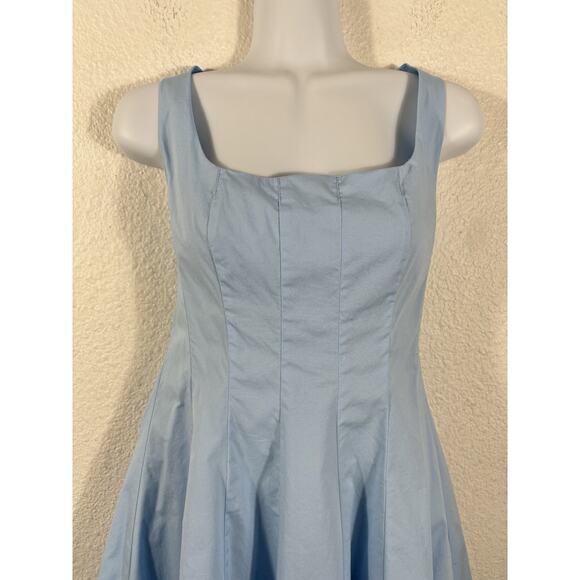 STAUD Light Blue Dress - Picture 2 of 11